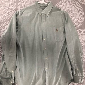 Polo Ralph Lauren Button Down XL Green Worn Once